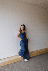 Molly Bracken Stampede Denim Jumpsuit