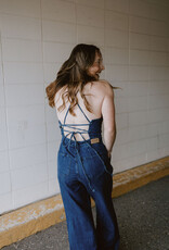 Molly Bracken Stampede Denim Jumpsuit