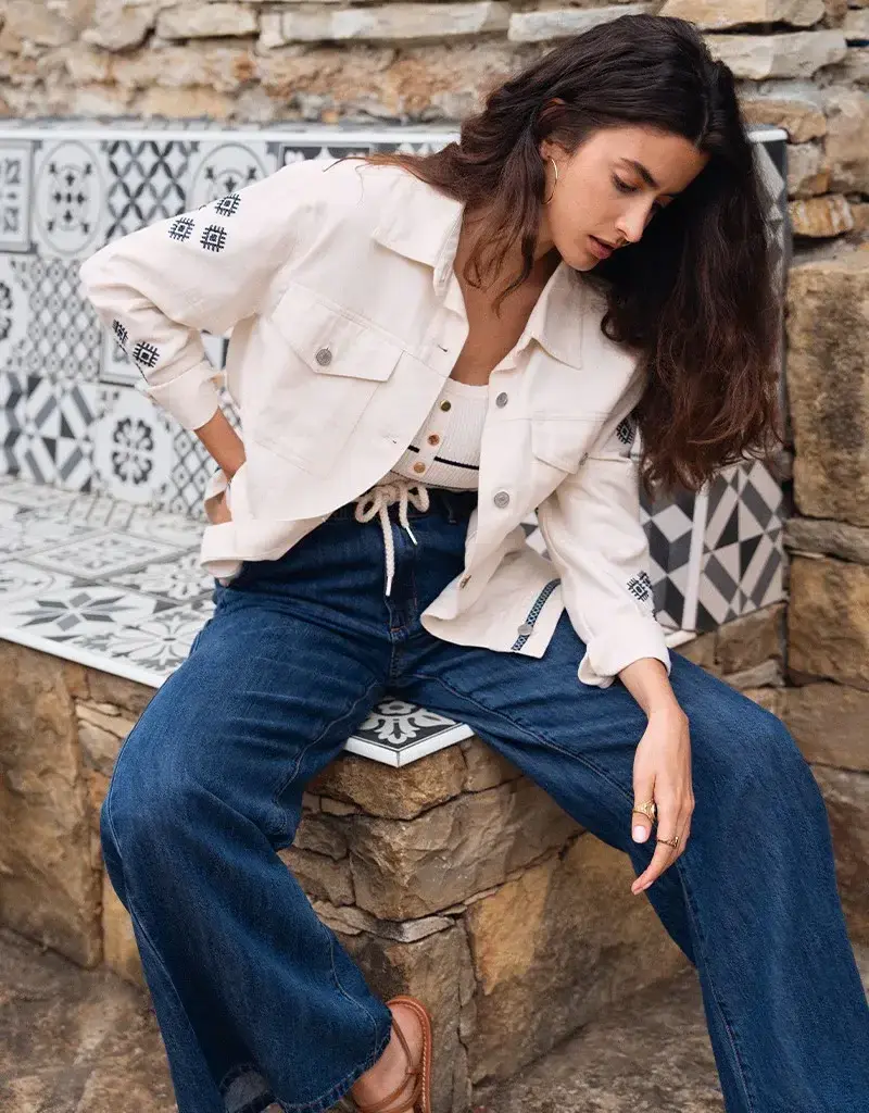 Molly Bracken Baggy Drawstring Jean