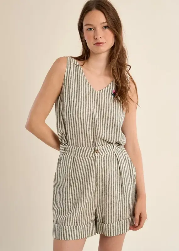Molly Bracken Hampton Striped Shorts