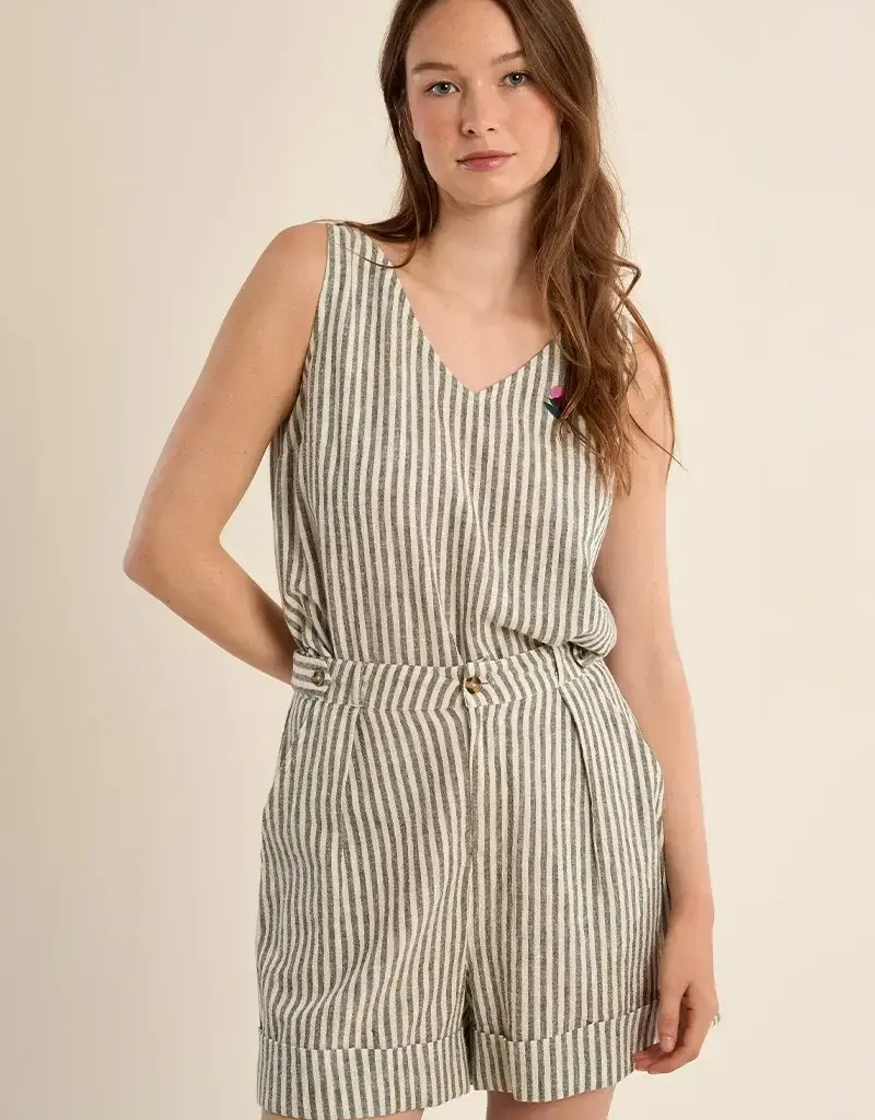 Molly Bracken Hampton Striped Shorts