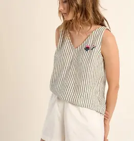 Molly Bracken Hampton Striped Top