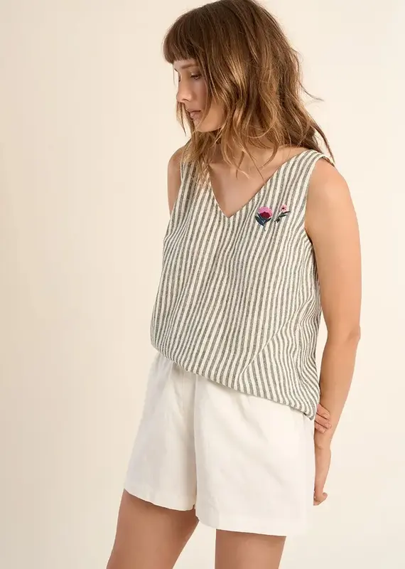 Molly Bracken Hampton Striped Top
