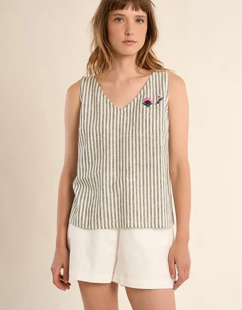 Molly Bracken Hampton Striped Top