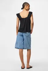 Pieces Pia Ruffle Sleeve Top