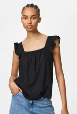 Pieces Pia Ruffle Sleeve Top