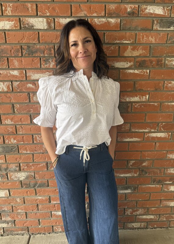 Molly Bracken Darling Cotton Blouse