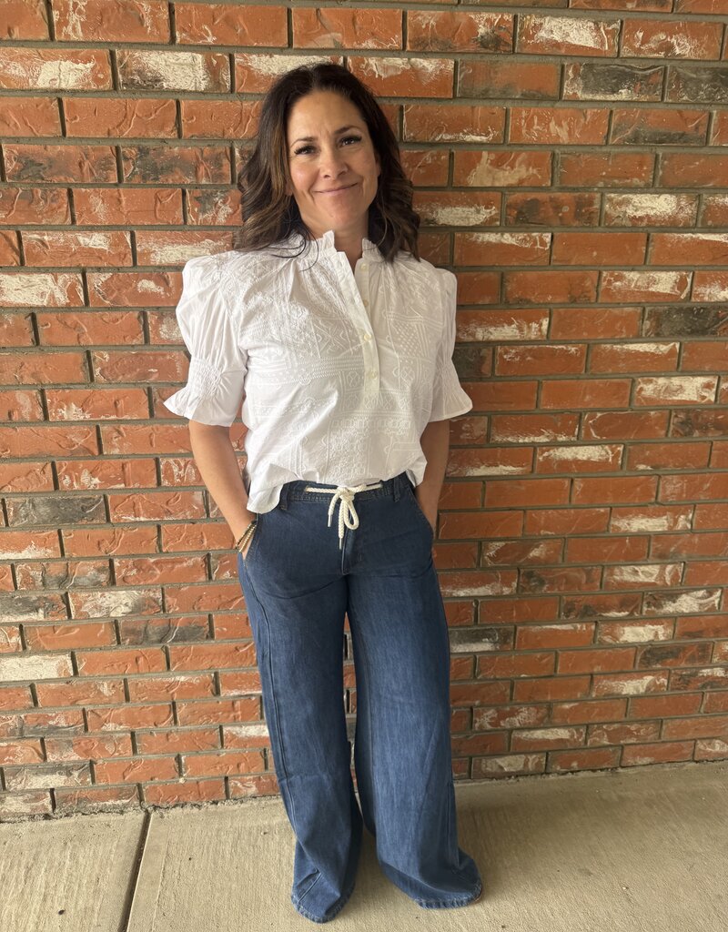 Molly Bracken Darling Cotton Blouse