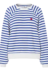 Pieces Greta Striped Surf Sweatshirt