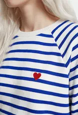 Pieces Greta Striped Surf Sweatshirt