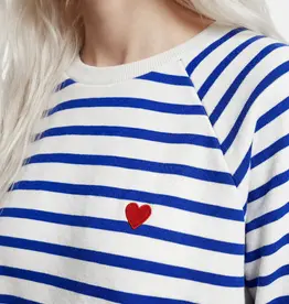 Pieces Greta Striped Surf Sweatshirt