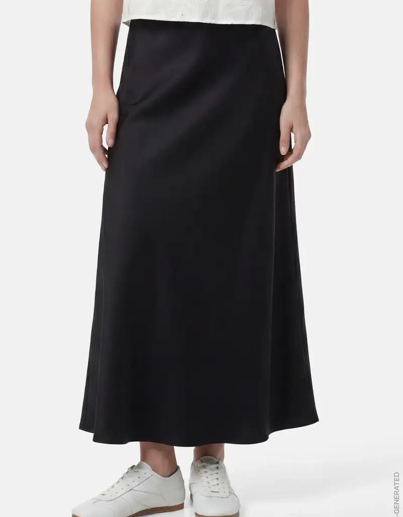 Pieces Franan High Waist Ankle Skirt