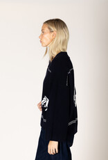 Lyla & Lux Fair Isle Horse Print Cardi