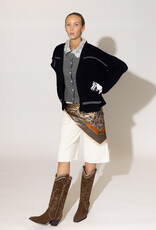 Lyla & Lux Fair Isle Horse Print Cardi