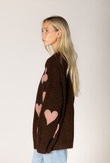 Lyla & Lux Elska Heart Open Cardi