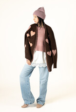 Lyla & Lux Elska Heart Open Cardi