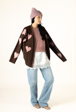 Lyla & Lux Elska Heart Open Cardi