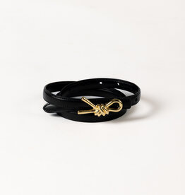 Lyla & Lux Vegan Leather Knot Belt