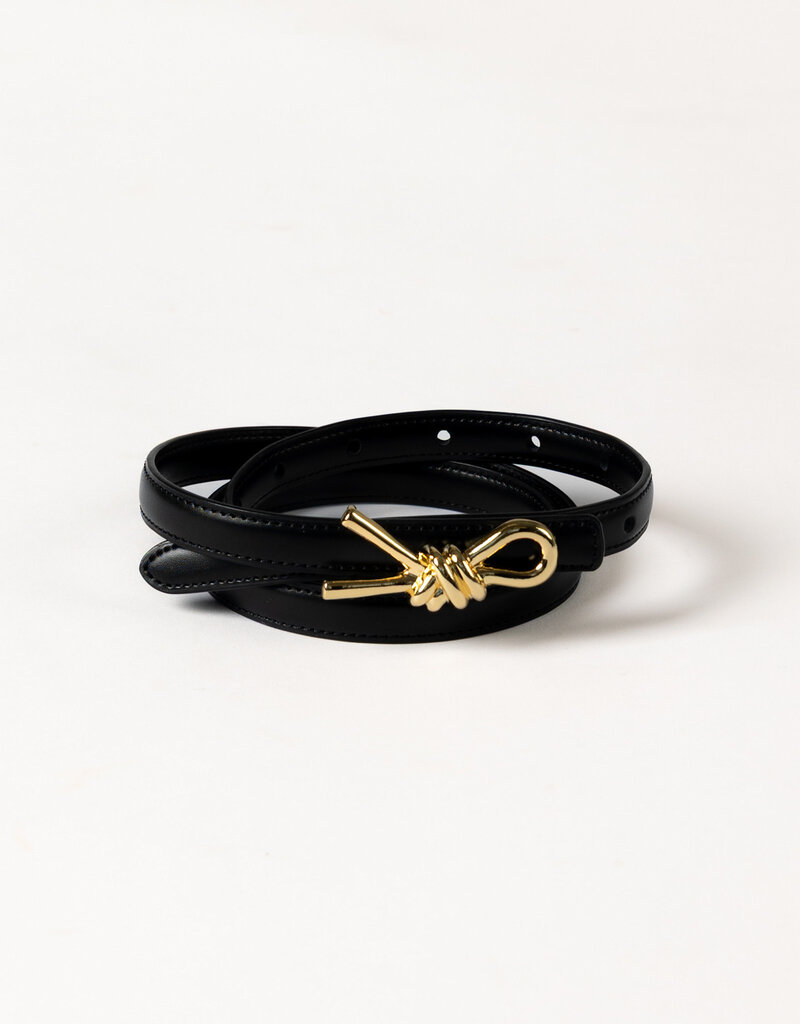 Lyla & Lux Vegan Leather Knot Belt