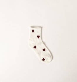 Lyla & Lux Heart Socks