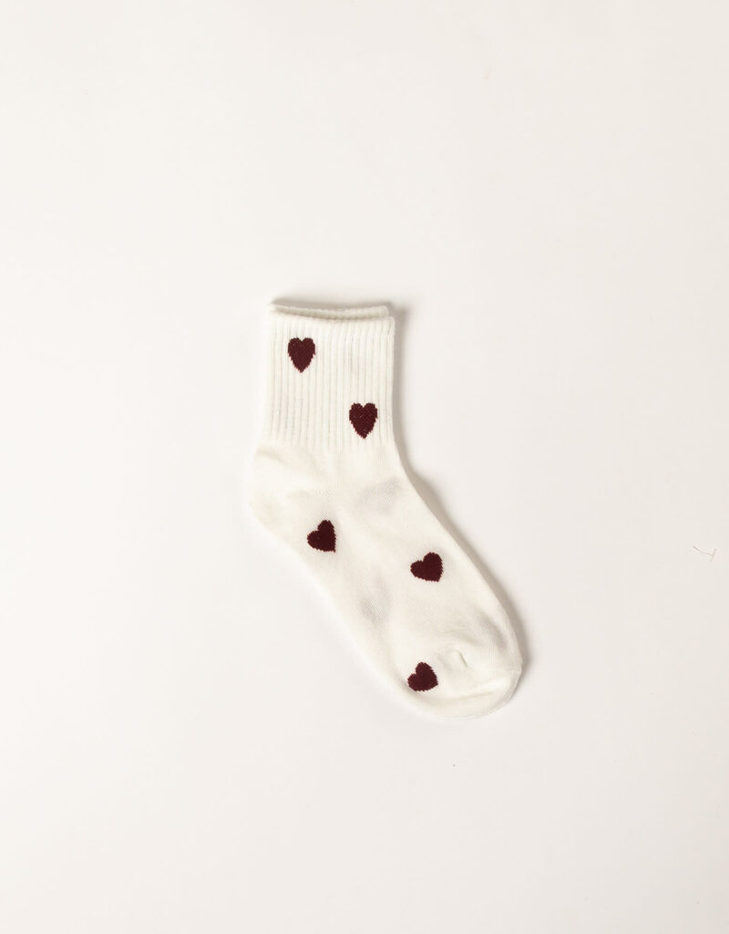 Lyla & Lux Heart Socks