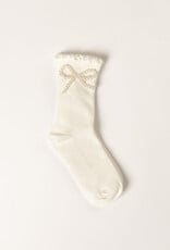 Lyla & Lux Pearl Detailed Socks
