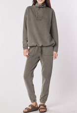 Hello Nite Cotton Cashmere Terry Half-Zip