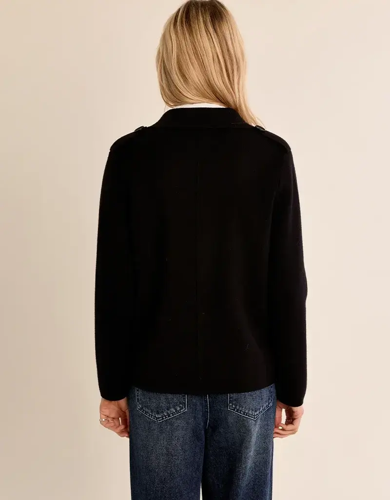 Molly Braken Cropped Knit Blazer