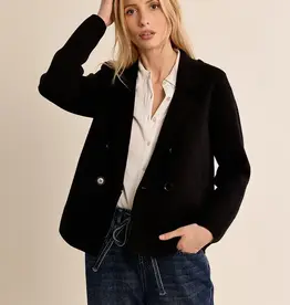 Molly Braken Cropped Knit Blazer