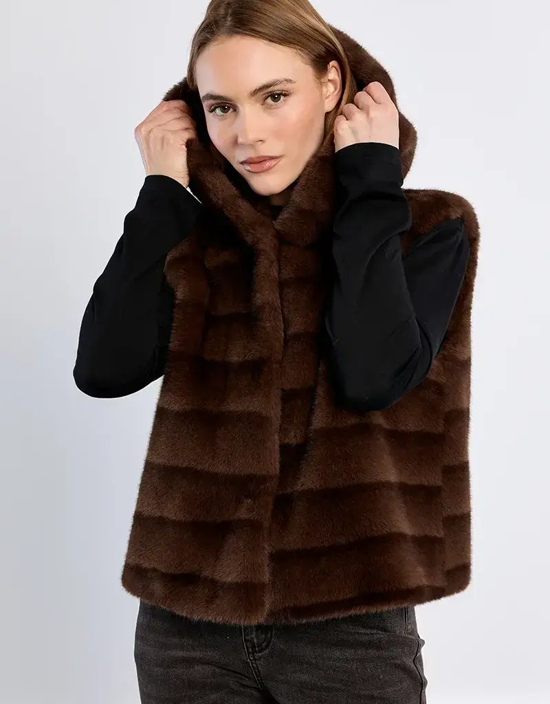 Molly Bracken The Sloane Faux Fur Vest