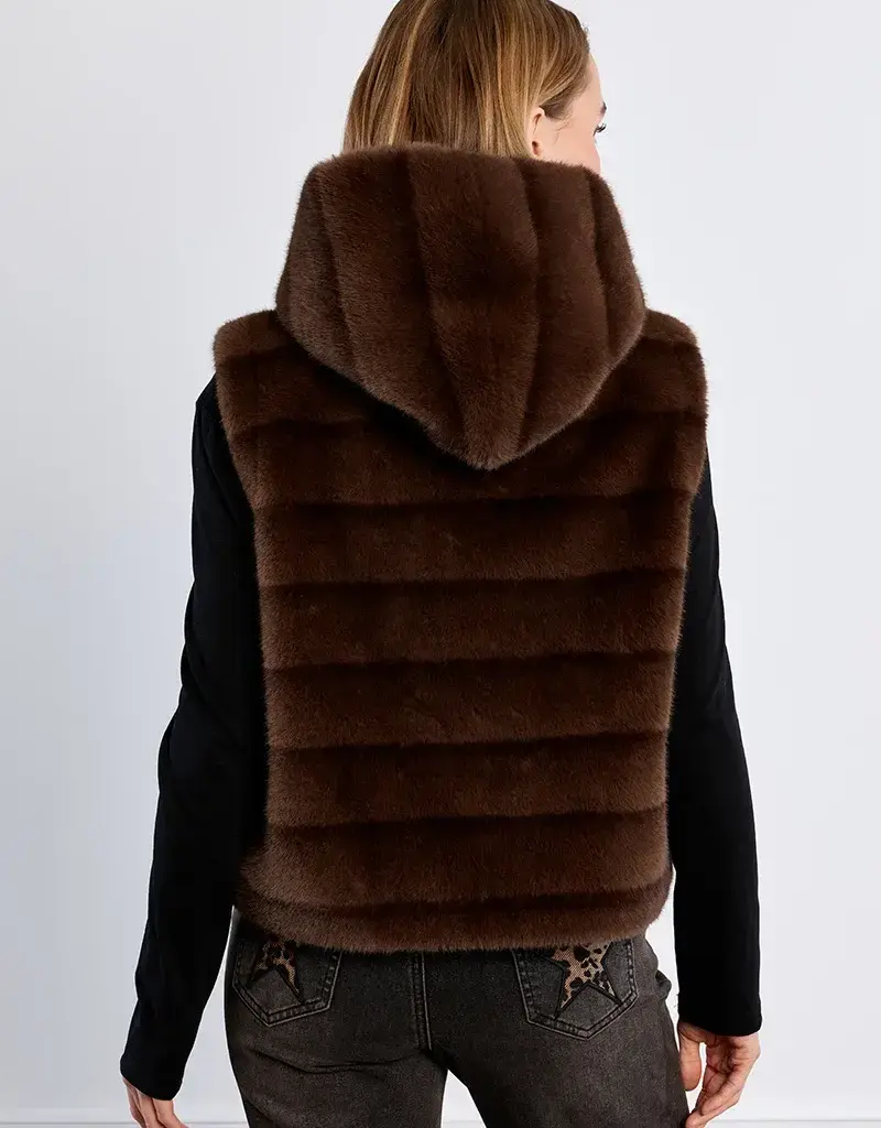 Molly Bracken The Sloane Faux Fur Vest