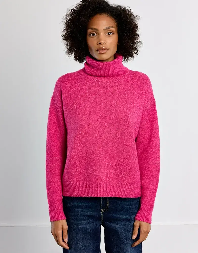 Molly Bracken Pink Crush Turtleneck