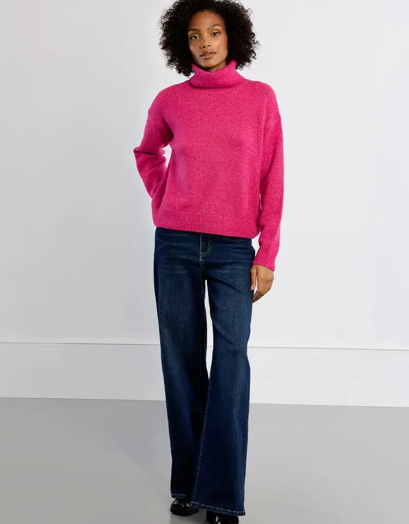 Molly Bracken Pink Crush Turtleneck