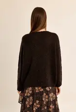 Molly Bracken The Mocha V-Neck Sweater