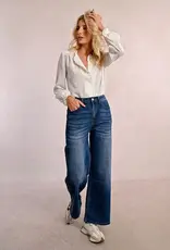Molly Bracken High Waisted Wide Leg Jeans