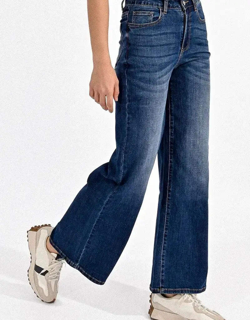 Molly Bracken High Waisted Wide Leg Jeans