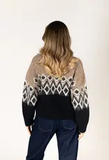 Lyla & Lux Aria Fair Isle Crew