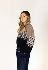 Lyla & Lux Aria Fair Isle Crew