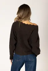 Lyla & Lux Nobu Lace Sweater