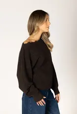 Lyla & Lux Nobu Lace Sweater
