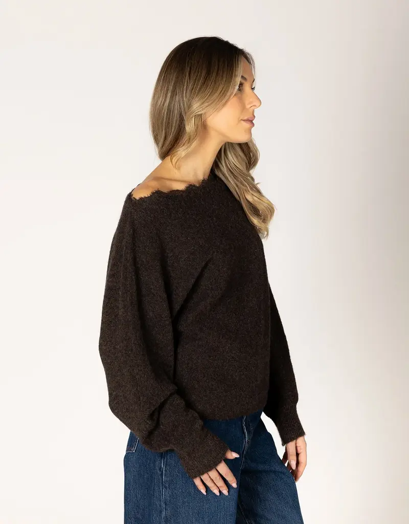 Lyla & Lux Nobu Lace Sweater