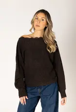 Lyla & Lux Nobu Lace Sweater