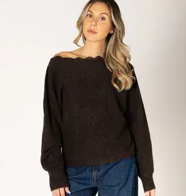 Lyla & Lux Nobu Lace Sweater