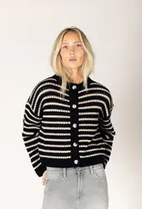Lyla & Lux Dina Cotton Stripe Cardi