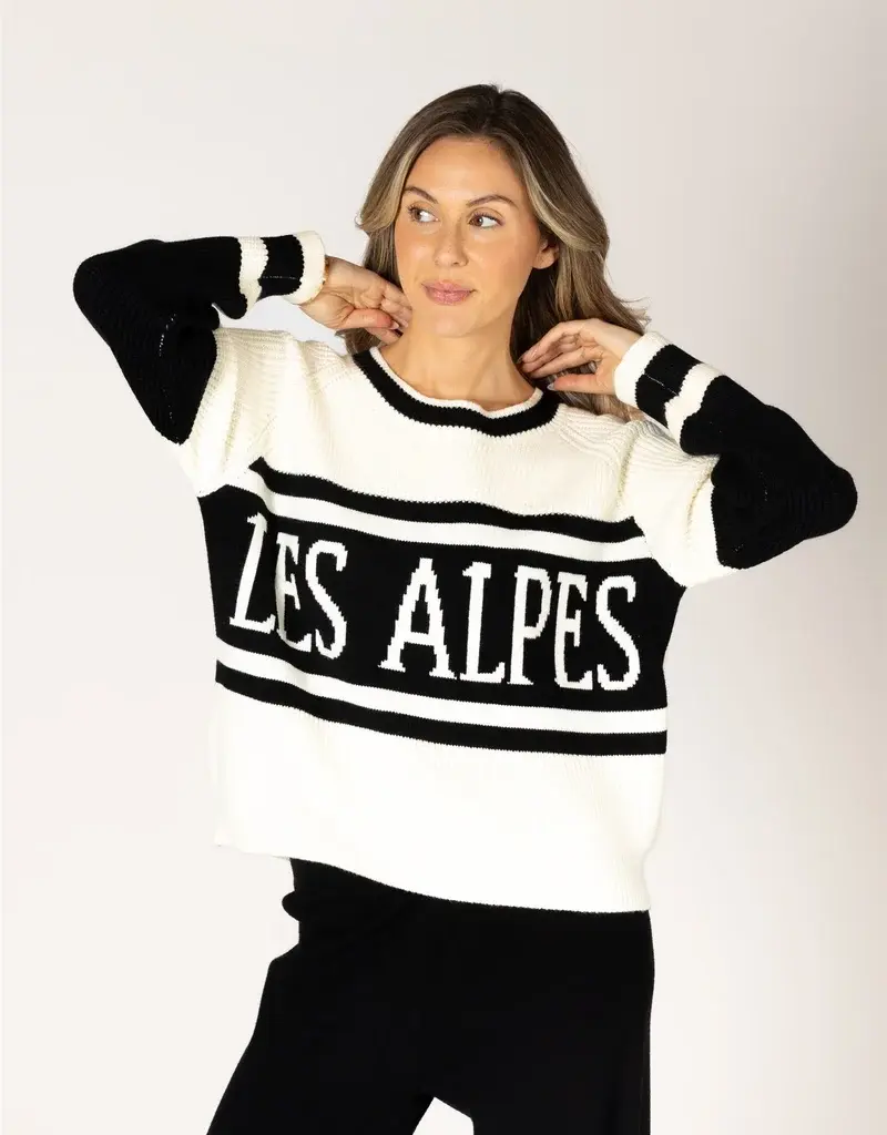 Lyla & Lux Benny Les Alpes Ski Sweater