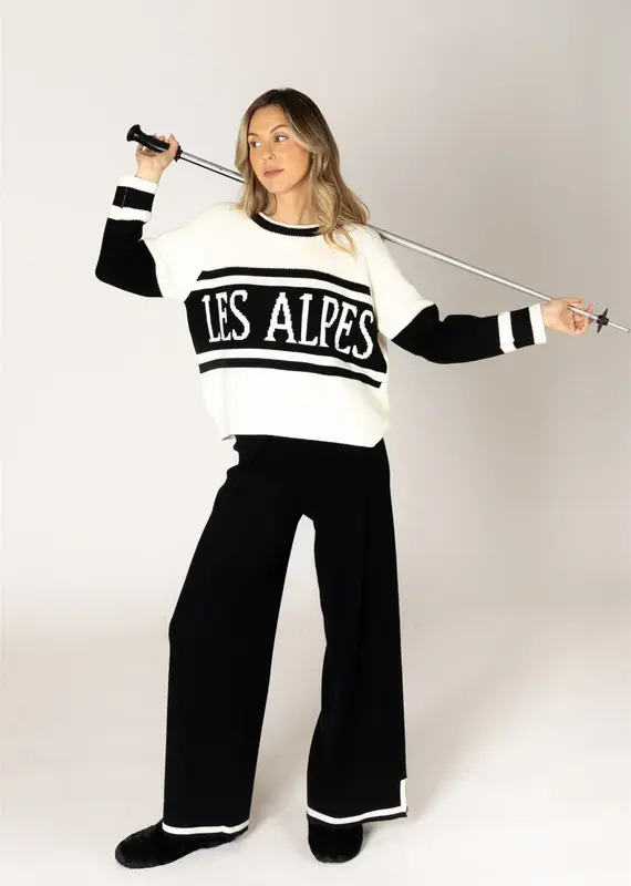 Lyla & Lux Benny Les Alpes Ski Sweater