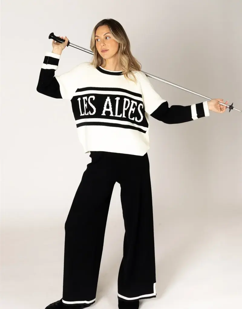 Lyla & Lux Benny Les Alpes Ski Sweater