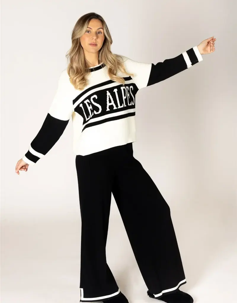 Lyla & Lux Benny Les Alpes Ski Sweater