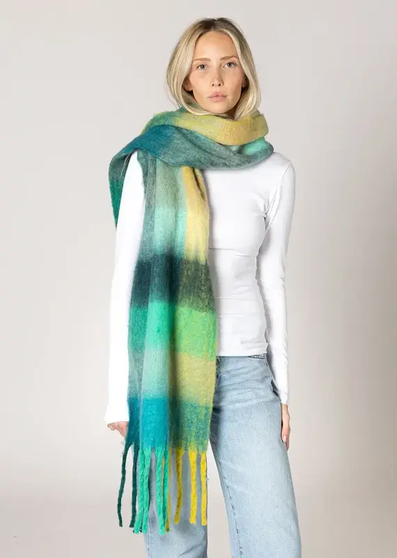 Lyla & Lux Checked Scarf