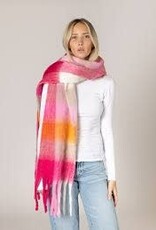 Lyla & Lux Checked Scarf